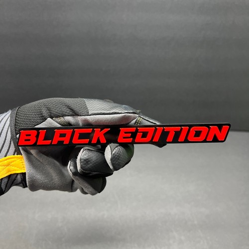 Black edition custom 3d - edition,