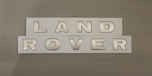Land rover letters - land, emblem
