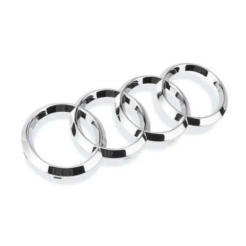 Audi ring logo abs silver - audi, 4-ring