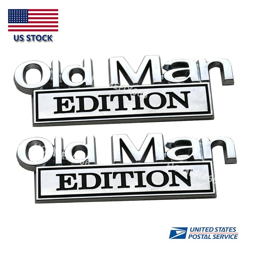 2pcs metal old man edition - 2pcs,